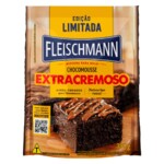 Mistura P/bolo Fleischmann 390g E.crem.chocomou