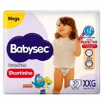 Fralda Desc.babysec Shortinho Mega 20un Xxg
