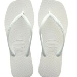 Sandalia Slim Square Havaianas Branco 33/34