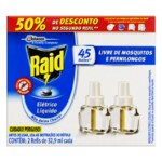 Inseticida Refil Eletr.raid C/2un P.45n.re.32.9ml