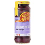 Azeitona Preta Vale Fertil 200g Vidro