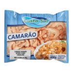 Camarao Vannamei Costa Sul 400g Cong.int.40/60