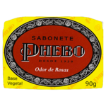 Sabonete Barra Glicer.phebo 90g Odor de Rosas