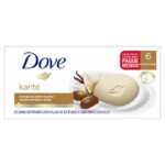 Sabonete Barra Dove 90g L+p- 6pack Karite/baunilha