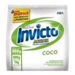 Sabao em Po Invicto Action 800g Coco Sache