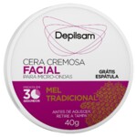 Cera Crem. P/microo. Depilsan 40g Facial Mel