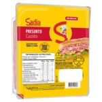 Presunto Sadia 180g Fatiado