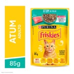 Racao P/gatos Friskies 85g Atum Ao Molho