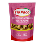 Azeitona Verde Tio Paco 80g Recheada