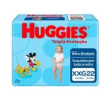 Fralda Desc.roup.huggies T.prot. Mega 22un Xxg