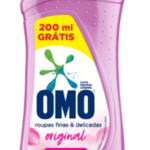 Lava Roupa Omo 900ml Gts200ml Original