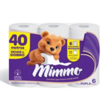 Papel Hig.mimmo 40m 6 Rolos