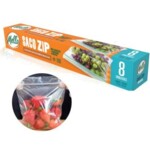 Saco Zip Grande Mello 08un 27x31cm