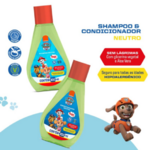 Kit Sh.+cond.topz 2x200ml P.canina Neutro