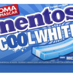 Chiclete Cool Mentos 8,5g White Fresh