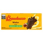 Biscoito Wafer Bauducco 92g Choco.c/avela