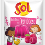 Gelatina Sol 20g Framboesa