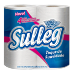 Papel Higienico Sulleg 30m 4 Rolos Folha Simples
