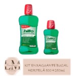 Antisseptico Bucal Hillo 500+250ml Pack Hortela