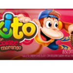 Biscoito Rech.nikito 120g Choco.morango