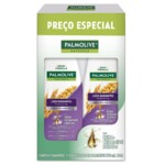 Kit Sh.+cond.palmolive 2x350ml Lisos Radiantes
