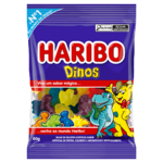 Bala de Gelatina Haribo 80g Dinos