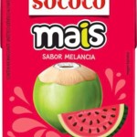 Agua de Coco Sococo 200ml Melancia
