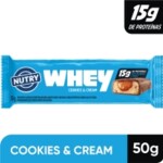 Barra Proteica Nutry Whey 50g Cookies Cream