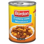 Costela C/mandioca Bordon 400g Lata