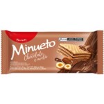 Biscoito Wafer Minueto 81g Choc/avela