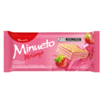 Biscoito Wafer Minueto 81g Morango