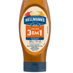 Molho Hellmanns 360g 3em1 Squeeze