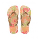 Sandalia Kids Flores Havaianas Rosa Ball.23/24