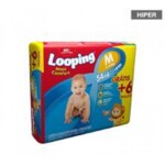 Fralda Desc.looping Hiper 54un M