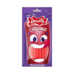 Bala de Gelatina Docile 70g Regaliz Morango