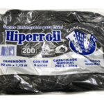 Saco de Lixo Hiperroll 200l Cond.preto