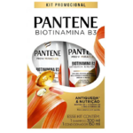 Kit Sh.+cond.pantene 300+150ml Biotinamina