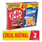 Kit Cereal Matinal Nestle 230+210g Snow+kitkat