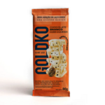 Chocolate Branco Goldko 80g C/cookies