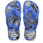 Sandalia Kids Athletic Havaianas Bco/azul 35/36