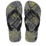 Sandalia Kids Athletic Havaianas Cinza Aco 31/32