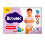 Fralda Desc.babysec Ultra Shortinho Mega 22un G