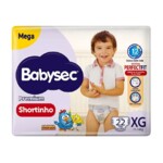 Fralda Desc.babysec Ultra Shortinho Mega 20un Xg