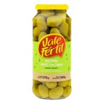 Azeitona Verde Vale Fertil 360g Vidro