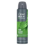 Desod.aerossol Dove 150ml Extra Fresh