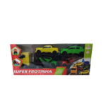 Caminhao Cegonheira Divplas 34cm C/2 Carro Sol