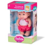 Boneca New Baby Sabores Bee Toys 23cm Tiara Sort