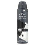 Desod.aerossol Dove 150ml Men Invisible