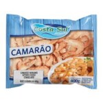 Camarao Vannamei Costa Sul 400g Int.coz.40/60