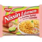 Macarrao Inst.nissin Lamen 85g Lomb.sui./limao